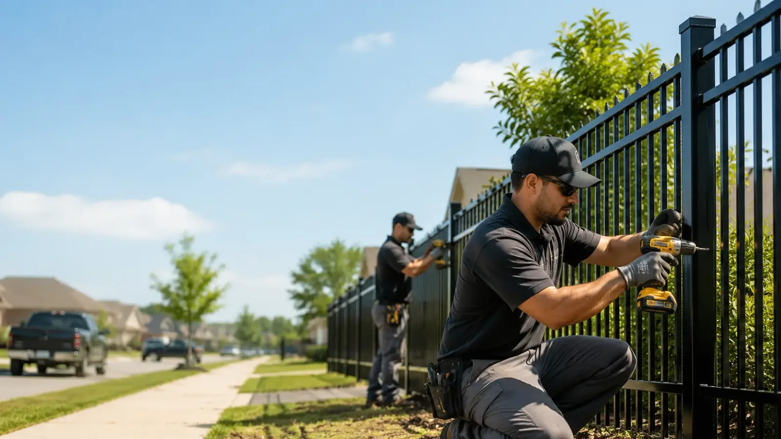 Metal Fence Installation in Baldwin, IL